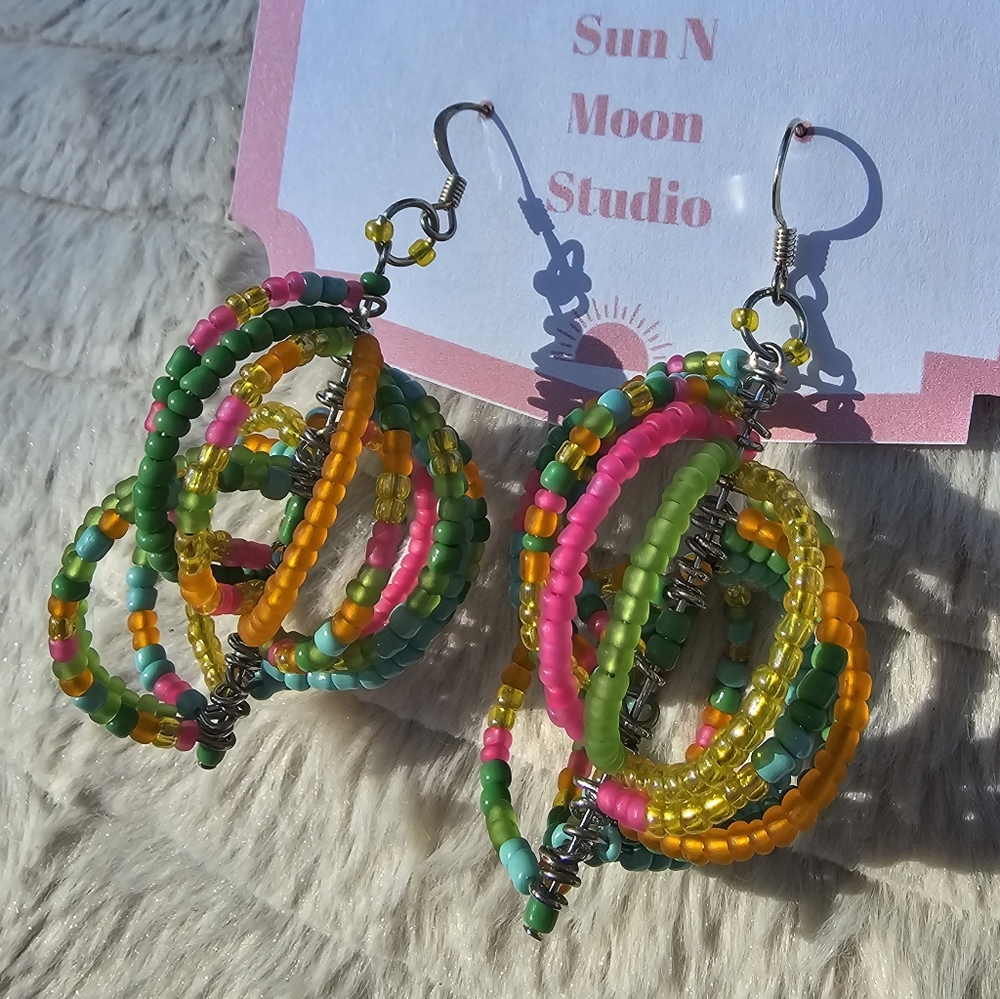 Spiral Earrings | Summer's Afternoon